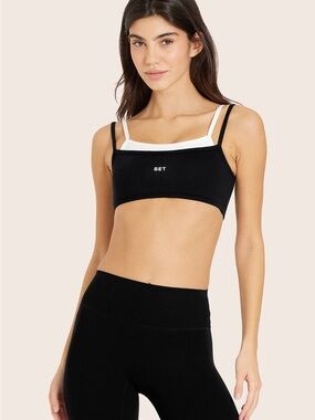SET Active Airluxe Breathe Layered Move Bra - Orca